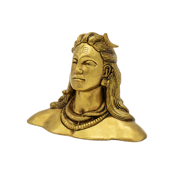 ADIYOGI BRASS IDOL 4.5"