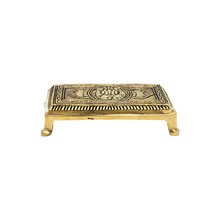  BRASS PEETHA RECTANGULAR