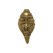  BRASS SHANKH WALL MOUNTED 9"