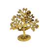 BRASS TREE WITH T-LIGHT HOLDER