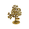 BRASS TREE WITH T-LIGHT HOLDER