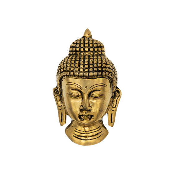 BUDDHA FACE WALL MOUNTED 5.5"