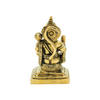 SITTING HANUMAN BRASS IDOL 4.5"