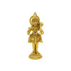 STANDING HANUMAN BRASS IDOL 5"