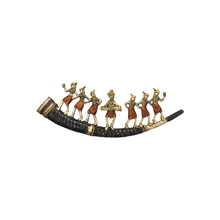  TRIBAL SET  BRASS WALL MOUNTED